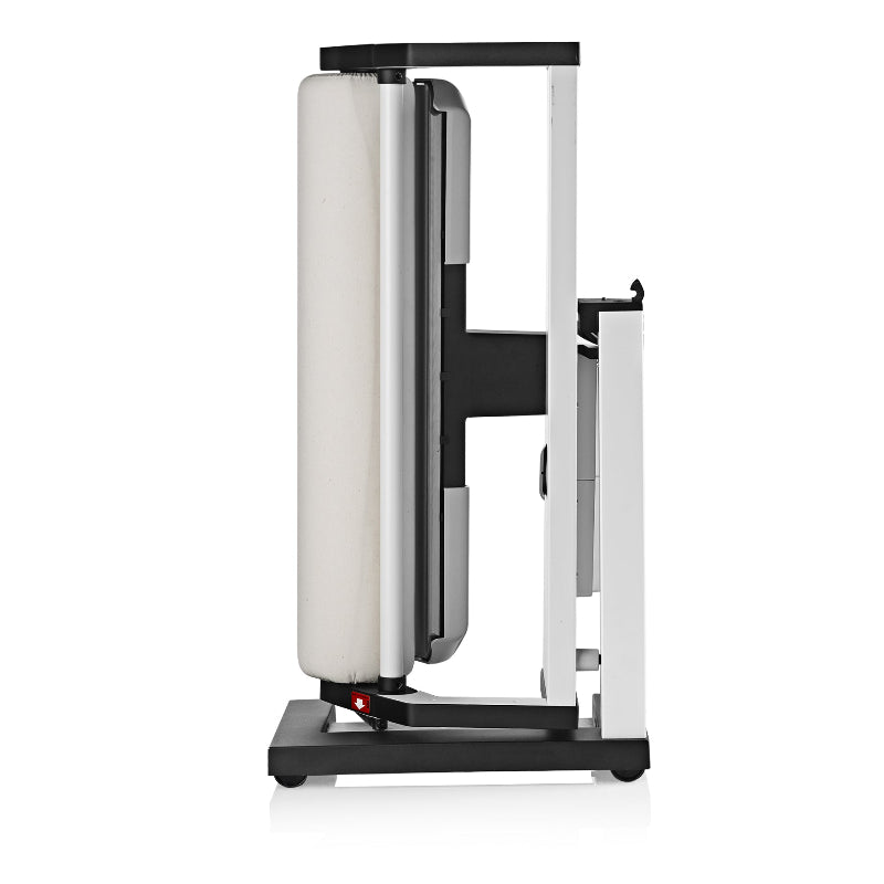 Reliable Verve Rotary Steam Press showing compact storage ability