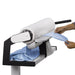 Verve Rotary Steam Press demonstrating shirt pressing feature